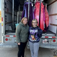 300 Dresses Donated to Support Shining on Our Purpose